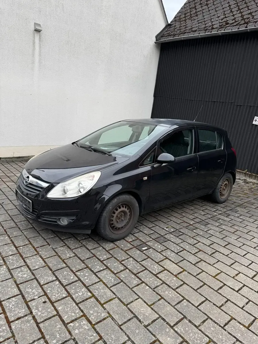 Gebraucht Opel Corsa 80 PS (58 kW) 2009 Schwarz Kleinwagen