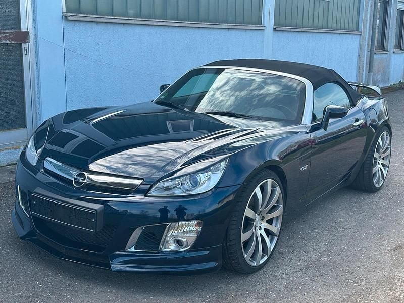 Blau Gebraucht 2008 Opel GT Cabrio | 12.490 € (Superpreis) - Bild 1/4