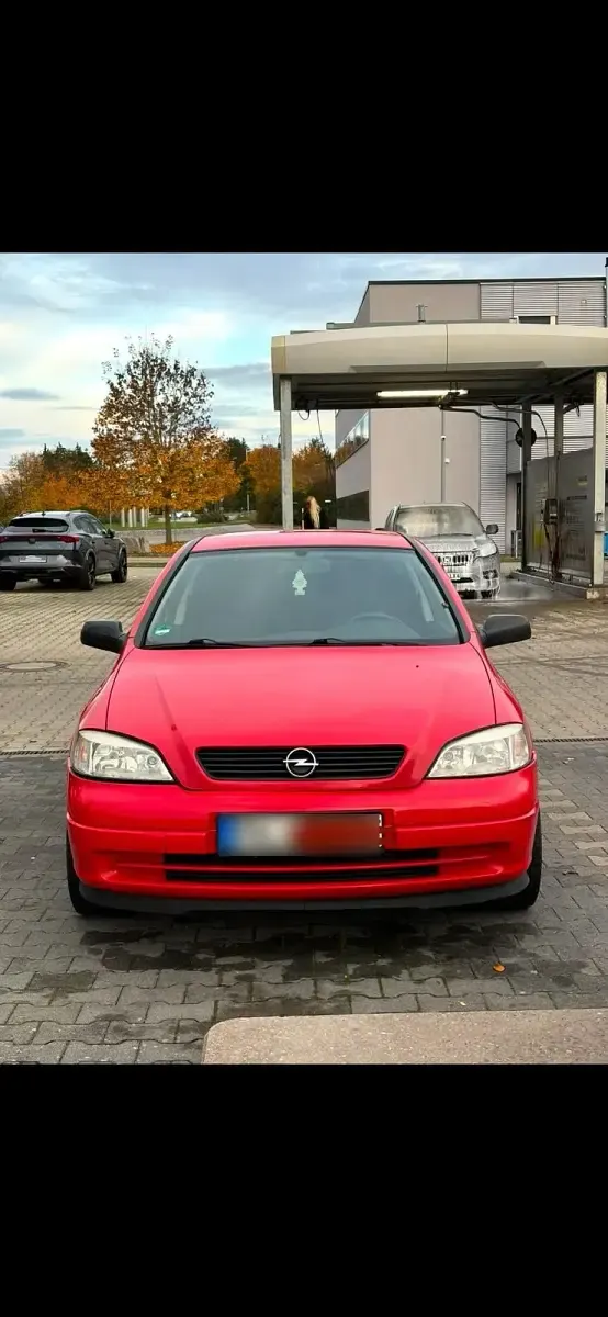 Gebraucht Opel Astra 2000 Rot Kleinwagen
