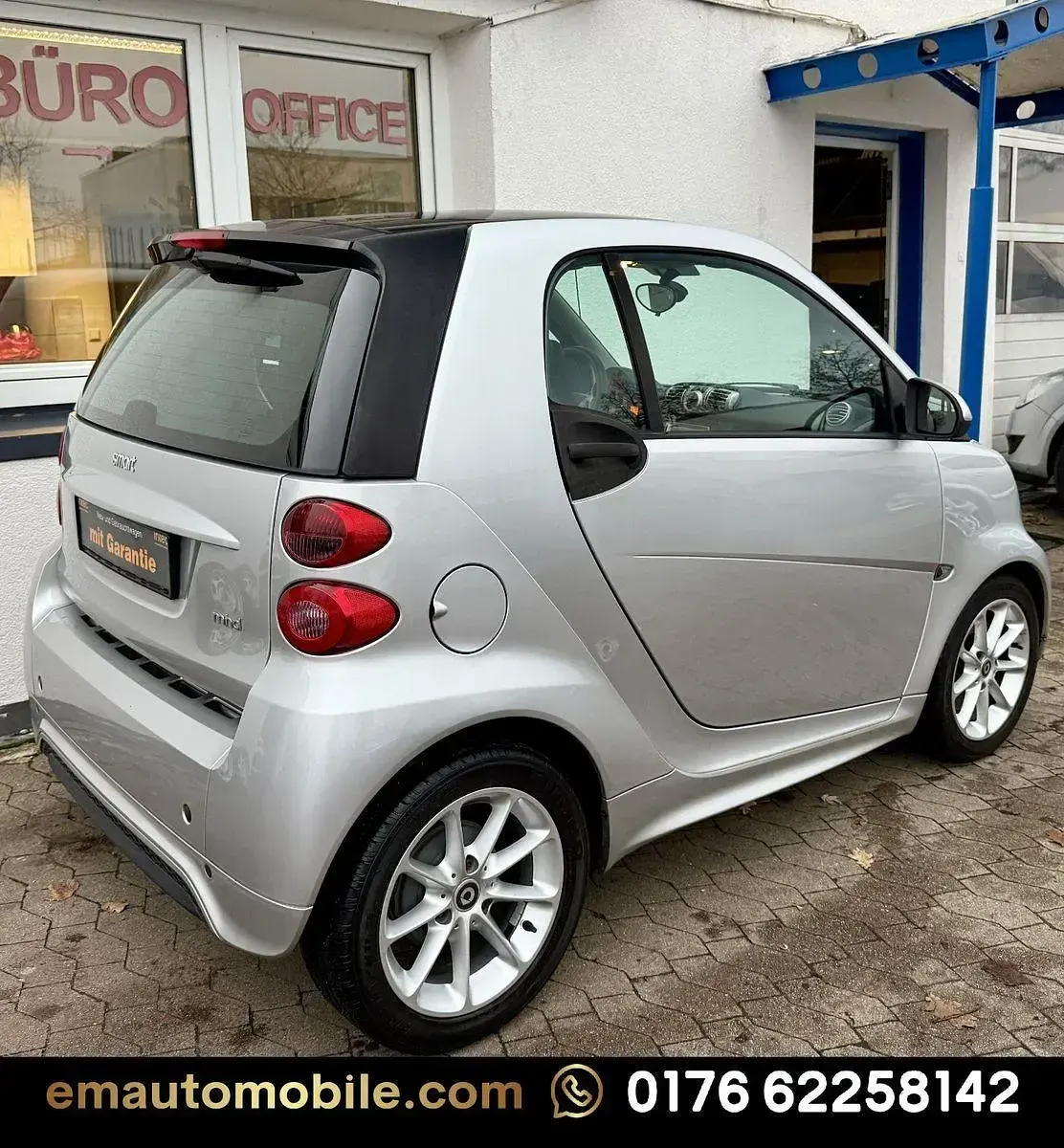 Usata Smart ForTwo Coupé 71 CV (52 kW) 2014 Argento Coupé