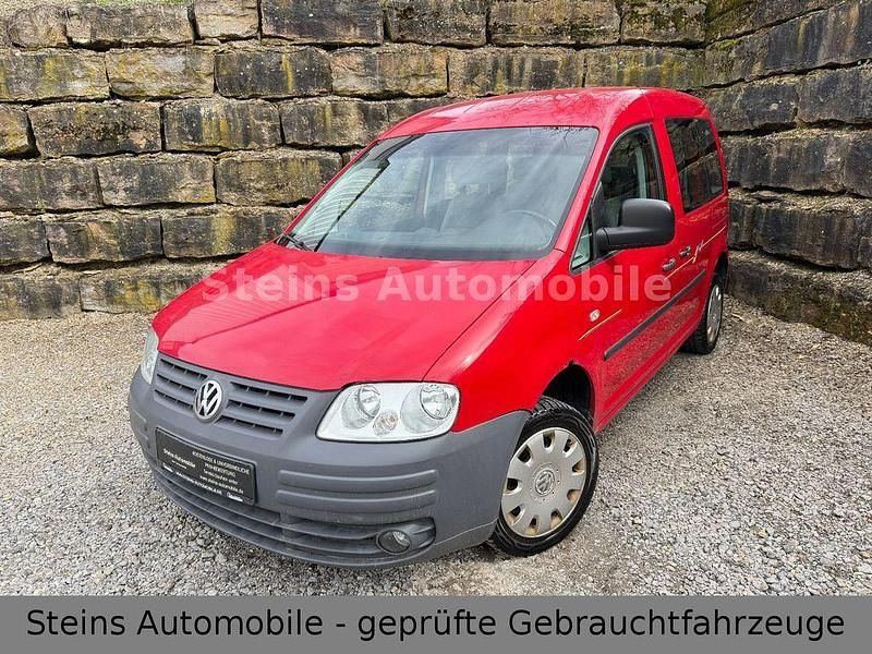 Gebraucht VW Caddy Life 75 PS (55 kW) 2005 Rot Van / Kleinbus