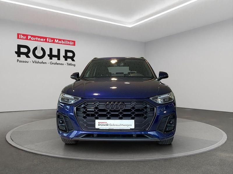 Gebraucht Audi Q5 S-Line 204 PS (150 kW) 2022 Navarrablau metallic SUV