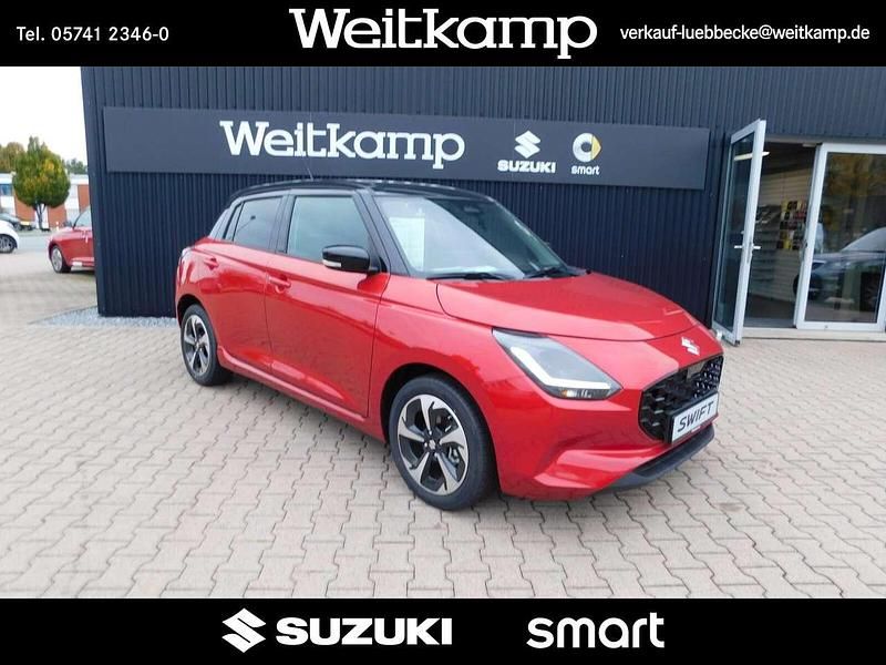 Gebraucht Suzuki Swift Comfort+ 83 PS (61 kW) 2025 Burning red pearl/super black Kleinwagen