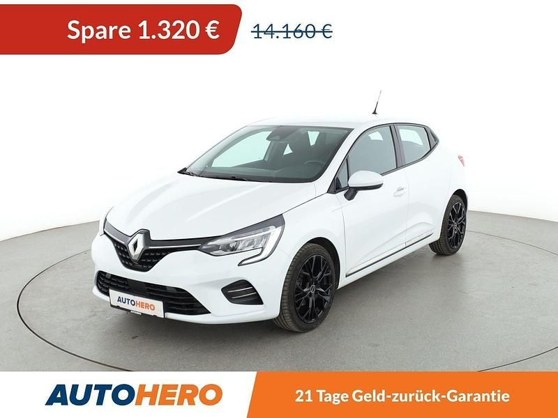 Weiß Gebraucht 2020 Renault Clio V Experience Limousine | 12.840 € (Fairer Preis) - Bild 1/3