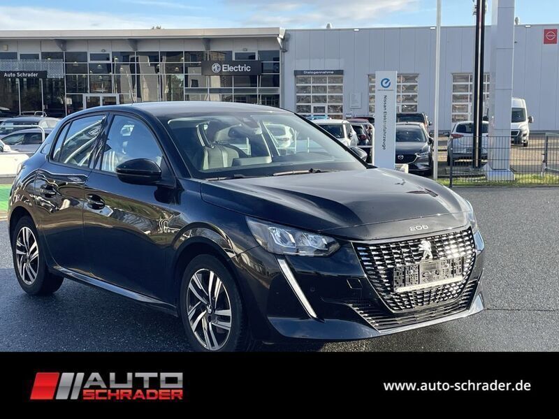 Schwarz Gebraucht 2020 Peugeot 208 Allure Kleinwagen | 14.880 € (Teuer) - Bild 1/4