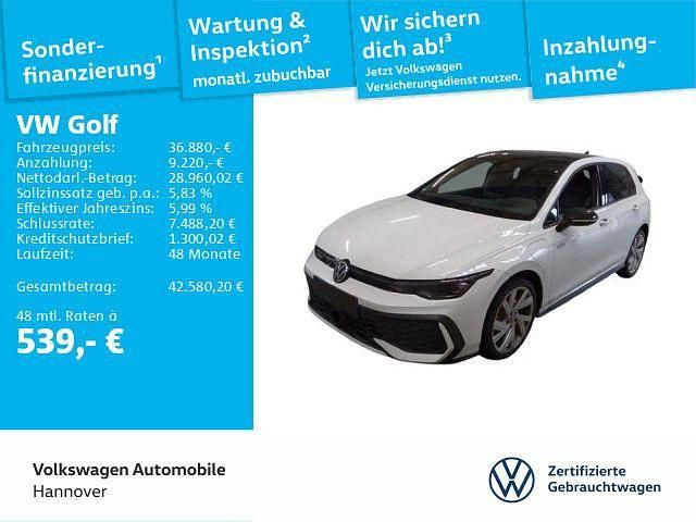 Gebraucht VW Golf VIII GTE 272 PS (200 kW) 2025 Pure white/schwarz Limousine