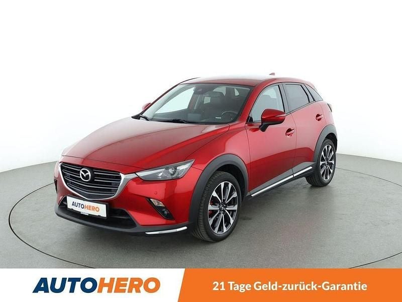 Rot Gebraucht 2019 Mazda CX-3 Sports-Line SUV | 17.070 € (Etwas zu teuer) - Bild 1/3