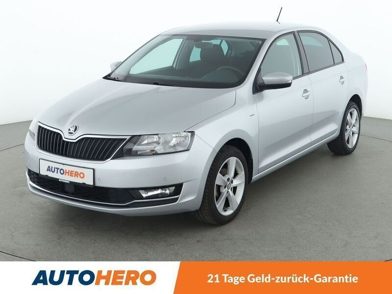 Silber Gebraucht 2018 Skoda Rapid Clever Limousine | 10.990 € (Guter Preis) - Bild 1/3