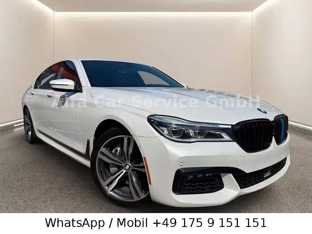 Gebraucht BMW 750 M Sport 449 PS (330 kW) 2018 Weiß Limousine