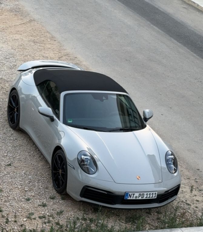 Schwarz Gebraucht 2023 Porsche 911 Carrera Cabriolet Cabrio | 115.000 € - Bild 1/4