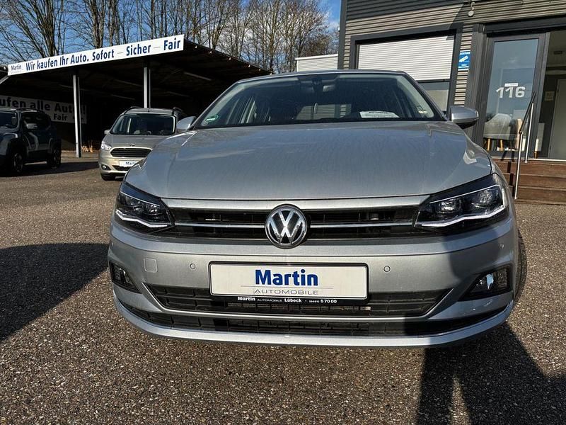 Gebraucht VW Polo Highline 116 PS (85 kW) 2019 Silber Kleinwagen