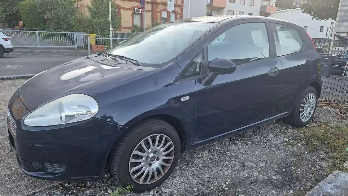 Gebraucht Fiat Punto Classica 65 PS (47 kW) 2008 Schwarz Kleinwagen