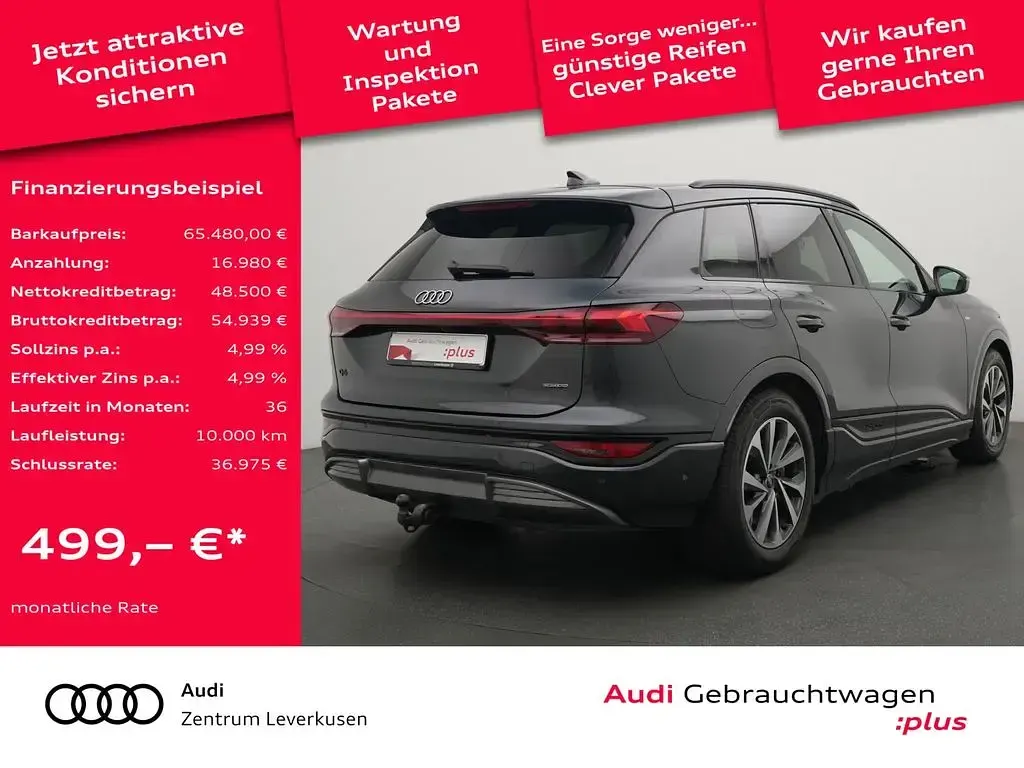 Gebraucht Audi Q6 e-tron Comfort 284 kW (387 PS) 2025 Manhattangrau metallic SUV