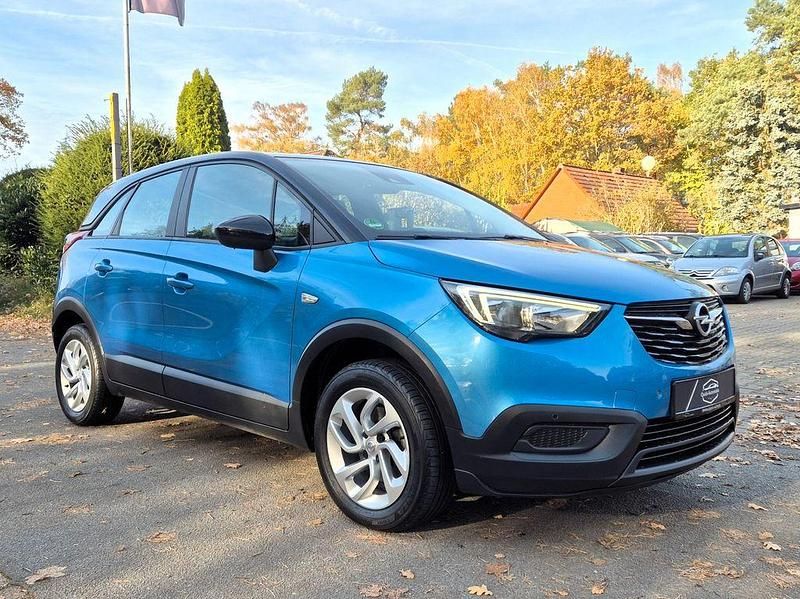 Blau Gebraucht 2018 Opel Crossland X Edition SUV | 8.990 € (Fairer Preis) - Bild 1/4