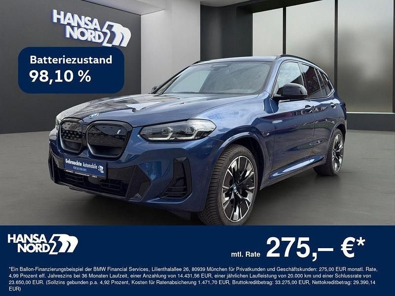 Blau Gebraucht 2023 BMW iX3 Impressive SUV | 42.350 € (Guter Preis) - Bild 1/4