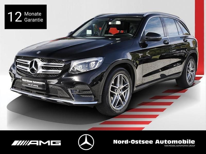 Unilack schwarz Gebraucht 2017 Mercedes GLC220 AMG SUV | 26.490 € (Fairer Preis) - Bild 1/4