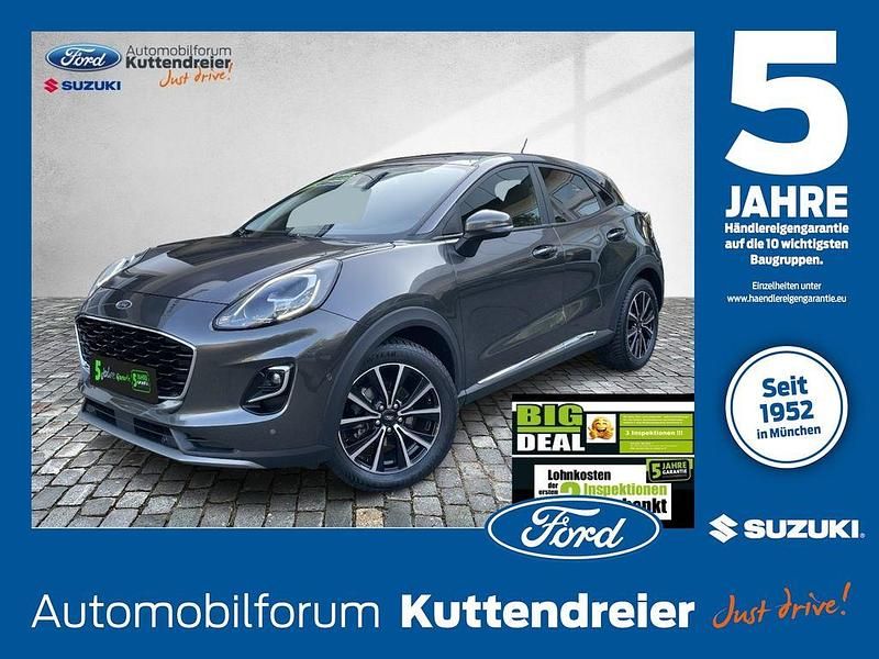 Magneticgrau (metallic) Gebraucht 2022 Ford Puma Titanium SUV | 20.580 € (Fairer Preis) - Bild 1/3