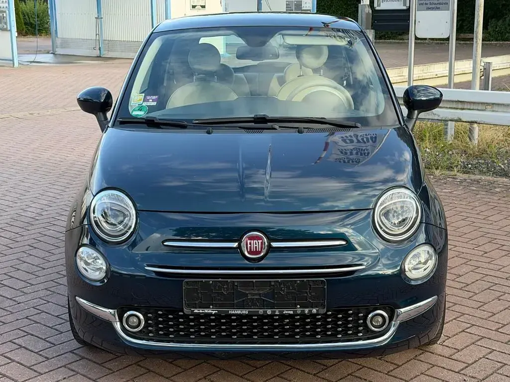 Gebraucht Fiat 500 Lounge 69 PS (50 kW) 2016 Blau Kleinwagen