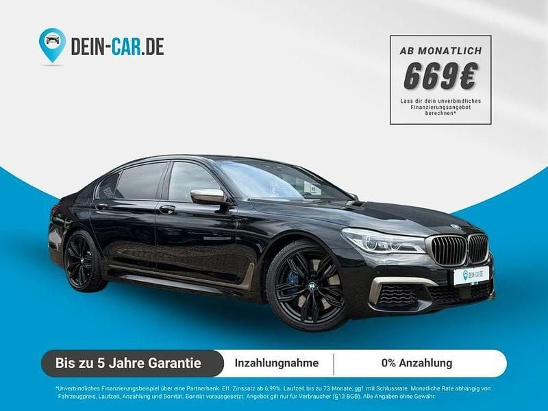 Schwarz Gebraucht 2018 BMW 760 Sport Line Limousine | 49.790 € (Fairer Preis) - Bild 1/4