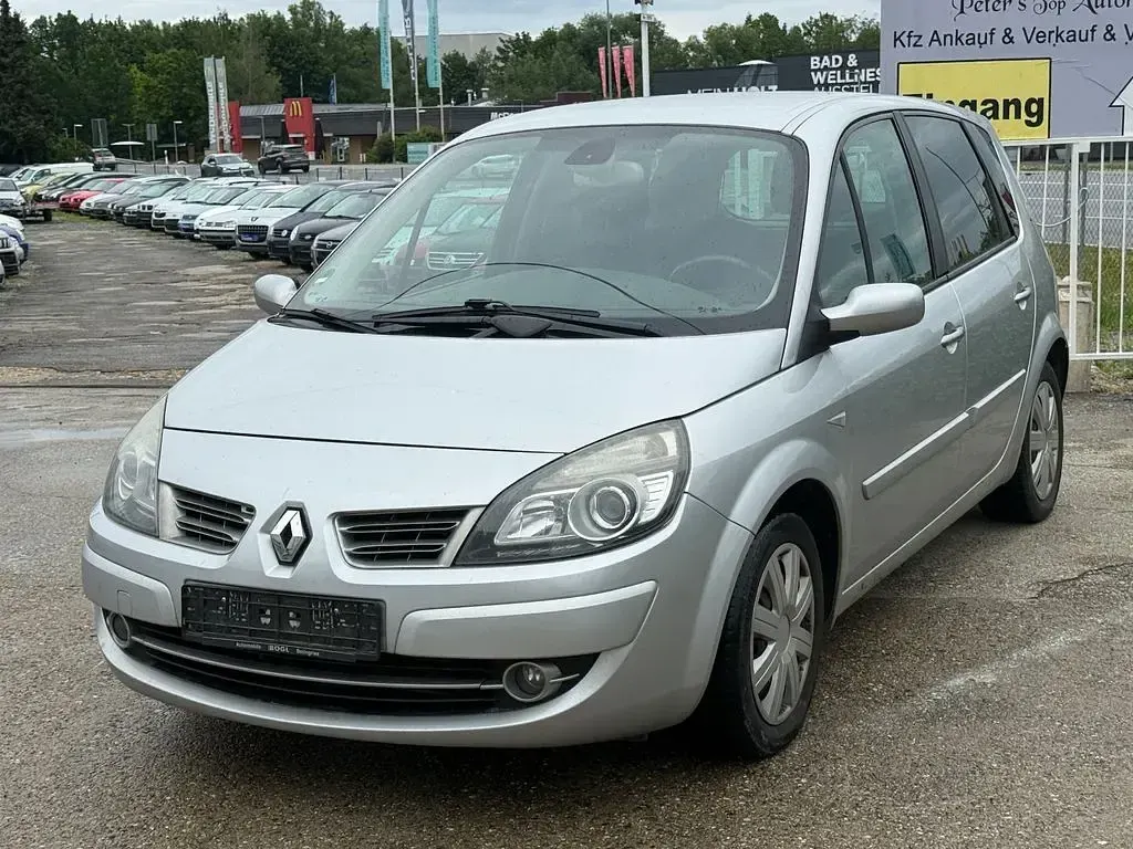 Gebraucht Renault Scénic II Exception 111 PS (81 kW) 2009 Grau Van / Kleinbus