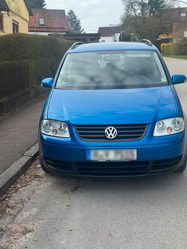 Gebraucht VW Touran 105 PS (77 kW) 2006 Blau Van / Kleinbus