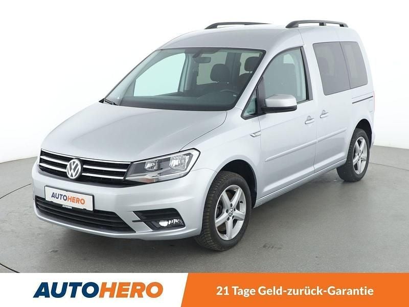 Silber Gebraucht 2018 VW Caddy Comfortline Van / Kleinbus | 20.170 € (Guter Preis) - Bild 1/3