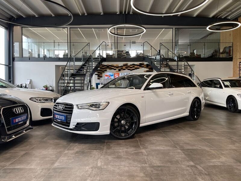 Weiß Gebraucht 2016 Audi A6 S-Line Kombi | 19.999 € (Guter Preis) - Bild 1/4