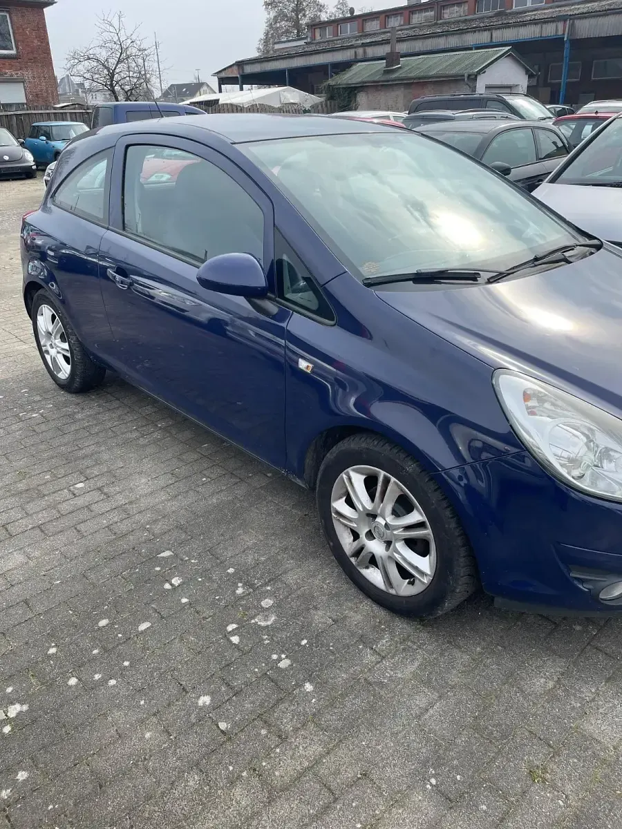Gebraucht Opel Corsa 60 PS (44 kW) 2008 Blau Kleinwagen