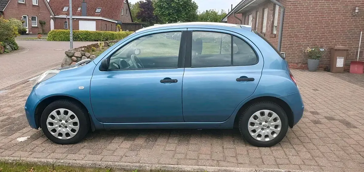 Gebraucht Nissan Micra 80 PS (58 kW) 2008 Blau Kleinwagen
