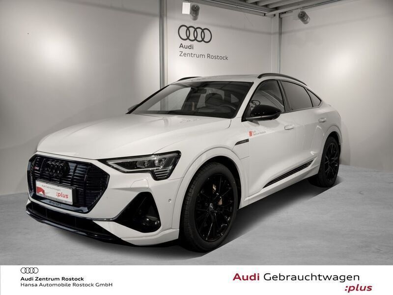 Weiß Gebraucht 2021 Audi e-tron Sportback Black Edition SUV | 59.490 € - Bild 1/4