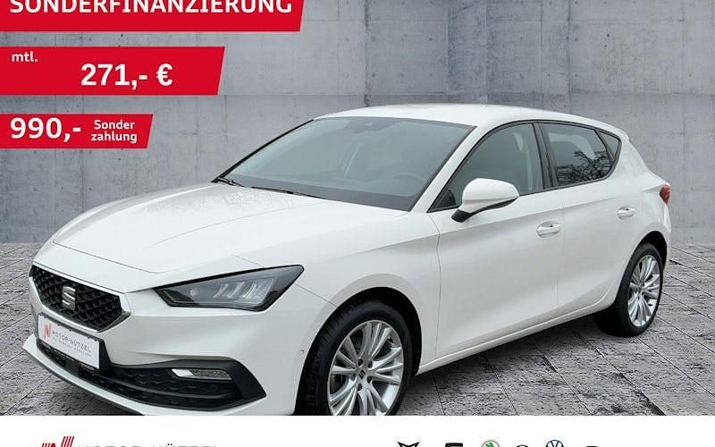 Gebraucht Seat Leon Style 110 PS (80 kW) 2022 Weiß Limousine