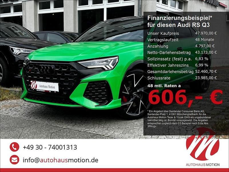 Daytonagrau perleffekt ( folie Gebraucht 2020 Audi RS Q3 Sportback Sport SUV | 48.970 € (Etwas zu teuer) - Bild 1/4