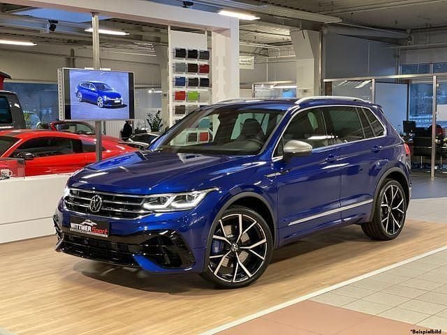 Lapiz blue metallic/lapiz blue m (metallic) Gebraucht 2021 VW Tiguan R SUV | 38.990 € (Guter Preis) - Bild 1/4