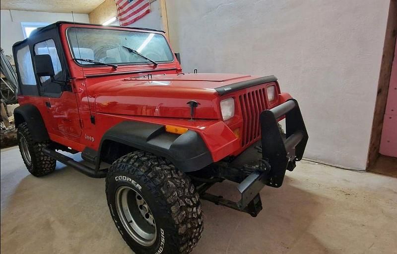 Gebraucht Jeep Wrangler 121 PS (88 kW) 1993 Rot SUV