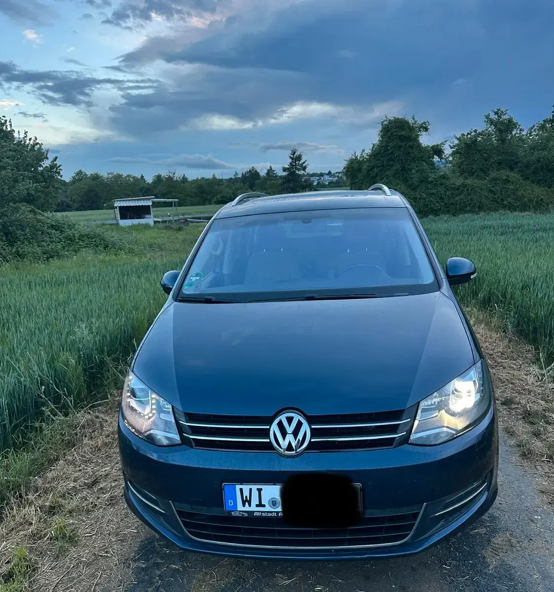 Brugt VW Sharan 2014 Blå MPV