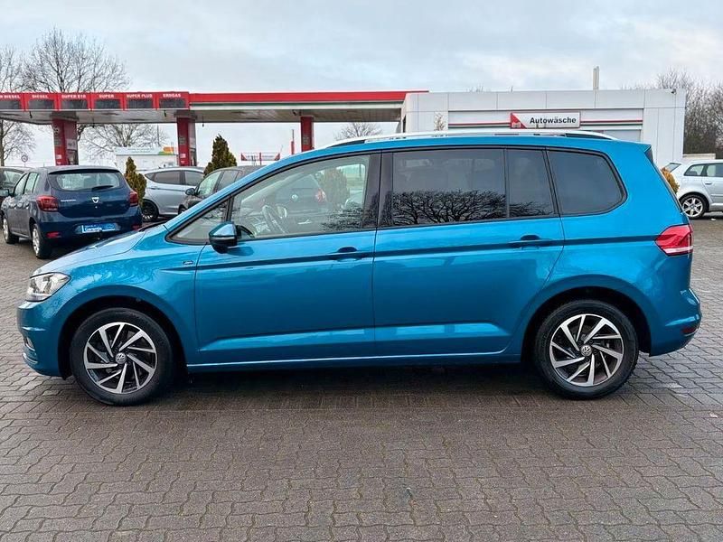 Gebraucht VW Touran Join 150 PS (110 kW) 2019 Blau Van / Kleinbus