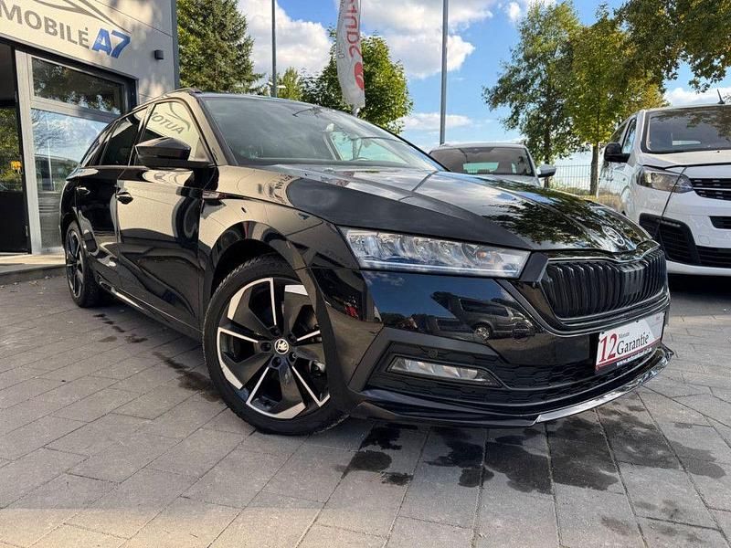 Schwarz Gebraucht 2024 Skoda Octavia SportLine Kombi | 31.999 € (Fairer Preis) - Bild 1/4