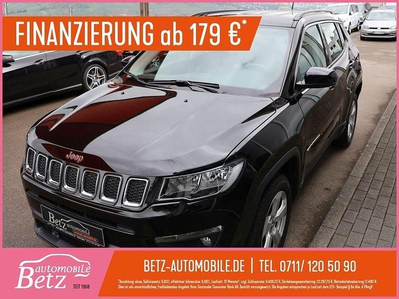 Schwarz Gebraucht 2020 Jeep Compass Longitude SUV | 16.490 € (Superpreis) - Bild 1/4