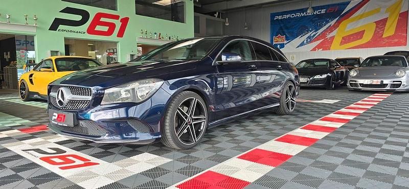 Blau Gebraucht 2016 Mercedes CLA220 Shooting Brake Kombi | 13.999 € (Fairer Preis) - Bild 1/4