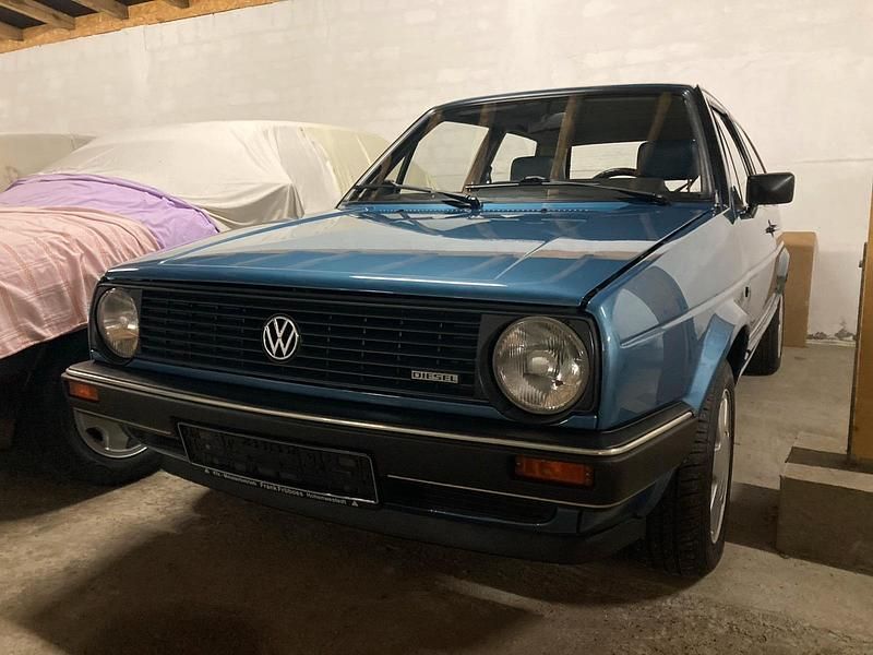 Blau Gebraucht 1986 VW Golf II Limousine | 6.798 € - Bild 1/4