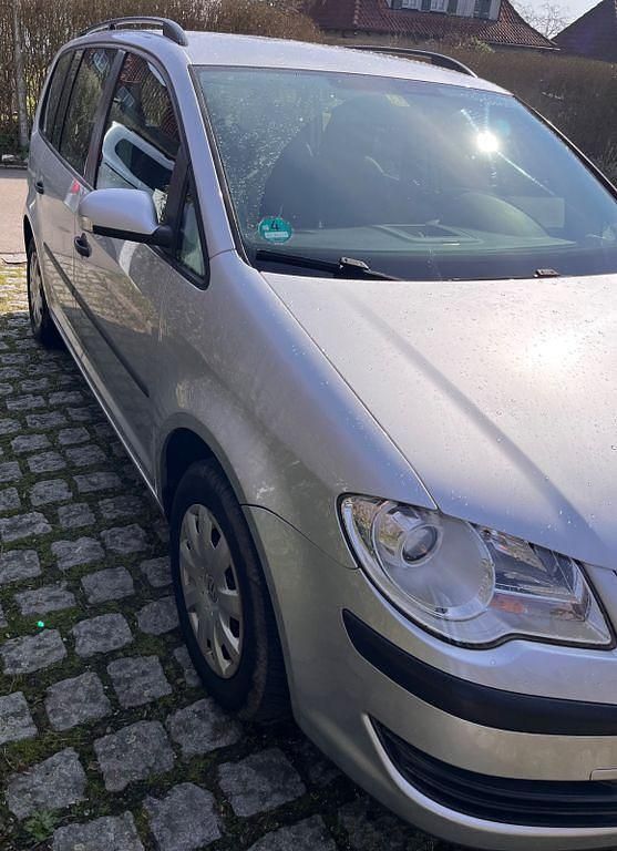 Gebraucht VW Touran 102 PS (75 kW) 2007 Silber Van / Kleinbus