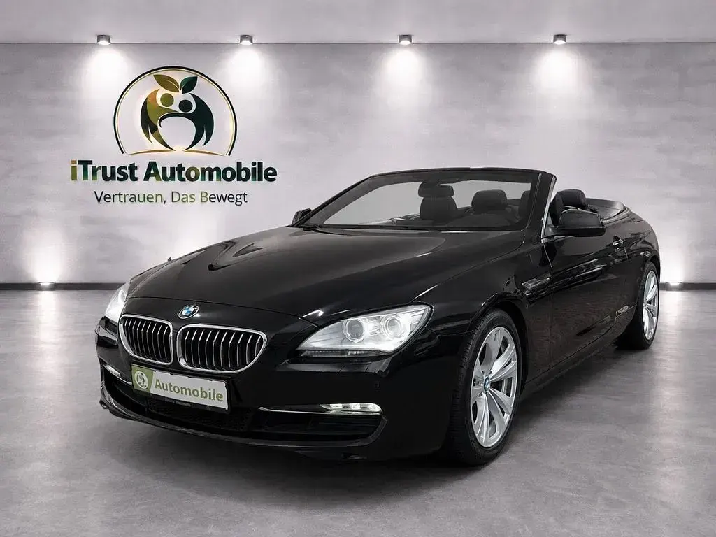 Gebraucht BMW 640 Cabriolet Performance 313 PS (230 kW) 2015 Schwarz Cabrio
