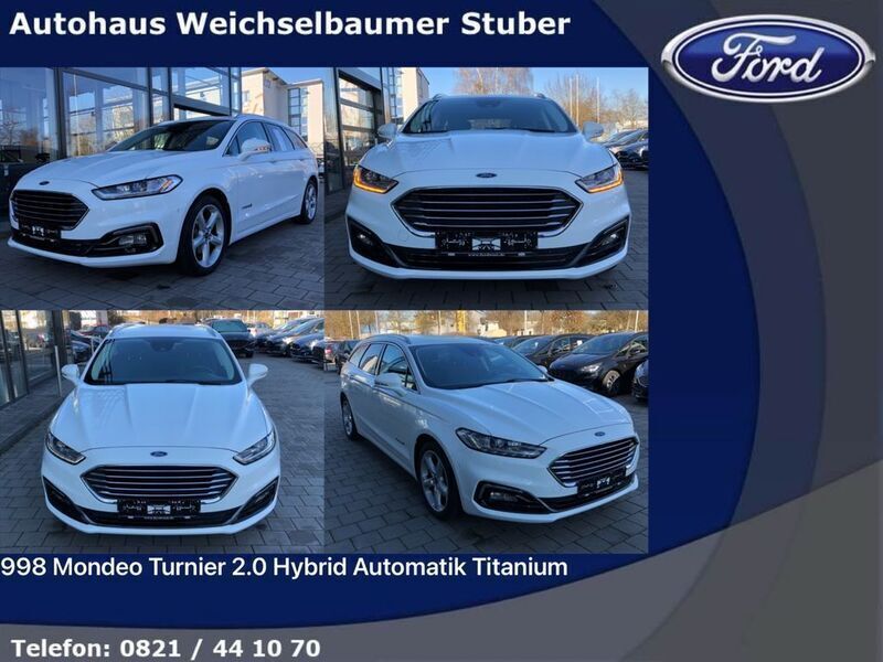 Ein traum in frost weiß Gebraucht 2019 Ford Mondeo Titanium Kombi | 19.900 € (Fairer Preis) - Bild 1/4