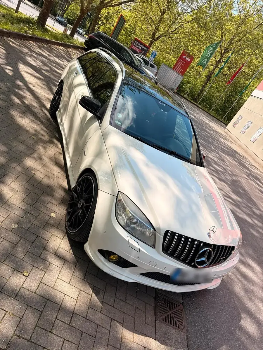 Gebraucht Mercedes C63 AMG AMG line 280 PS (205 kW) 2008 Weiß Kombi