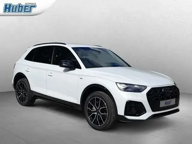 Gebraucht Audi Q5 S-Line 204 PS (150 kW) 2024 Gletscherweiß metallic SUV