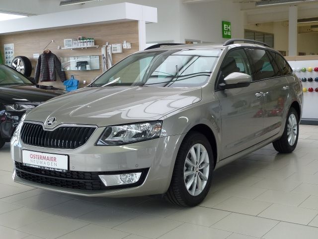 Gebraucht Skoda Octavia Ambition 110 PS (80 kW) 2016 Beige metallic Kombi