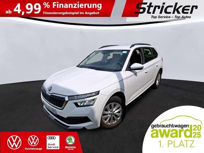 Weiß Gebraucht 2023 Skoda Kamiq Ambition SUV | 15.949 € (Superpreis) - Bild 1/3