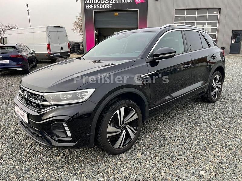 Schwarz Gebraucht 2024 VW T-Roc R-line SUV | 27.950 € (Guter Preis) - Bild 1/4