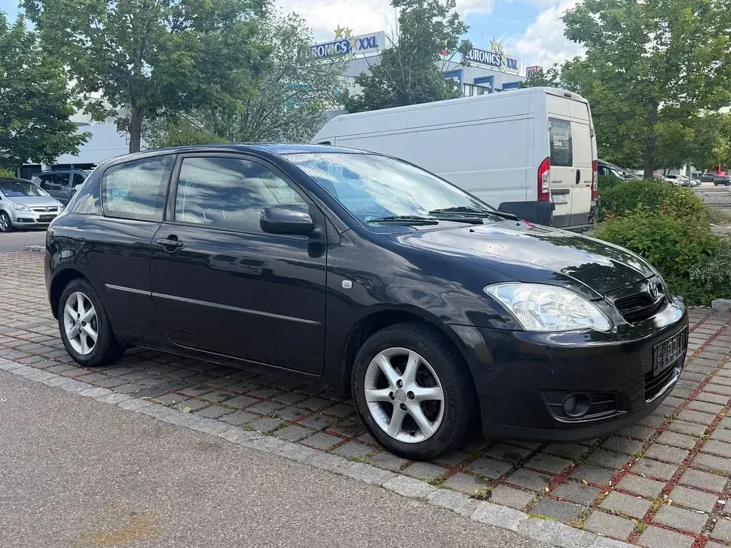 Brugt Toyota Corolla Sol 97 HK (71 kW) 2004 Sort Sedan