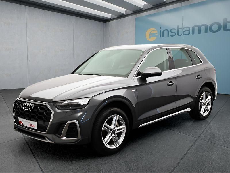 Grau Gebraucht 2021 Audi Q5 SUV | 36.199 € (Fairer Preis) - Bild 1/4